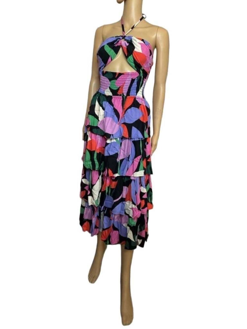 Roxane. Halter Neck Midi Dress – ELF
